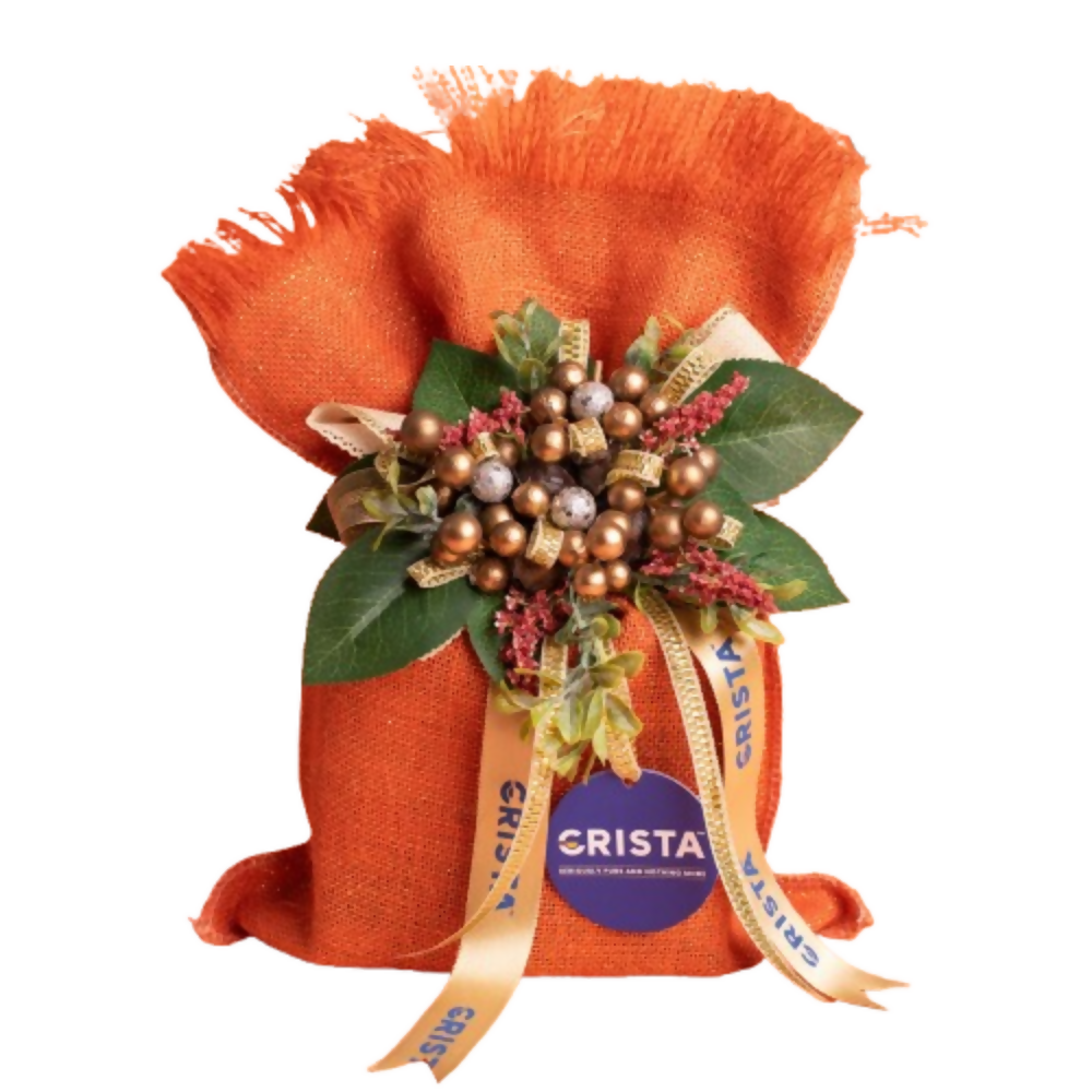 Crista Spices Earthy Spice Potli - Orange | Grocsy