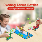 Smartivity Tabletop Tennis Game Kit For Kids 6 To 12, 2-Player Stem Toy With Mechanical Rackets & Scoreboard | Grocsy