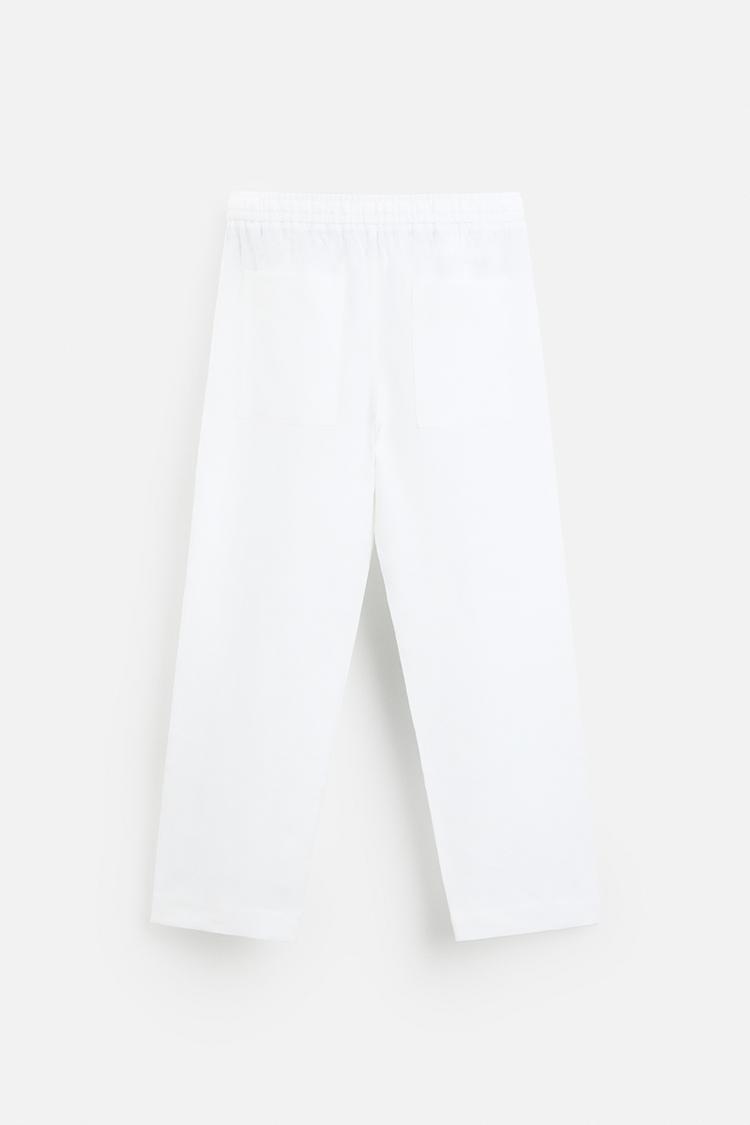 Fabmade Men’S White Loose Fit Cotton Pajama | Grocsy