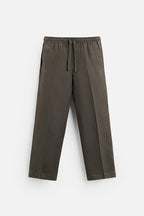 Fabmade Men’S Linen Pajama Combo – Beige & Brown (Pack Of 2) | Grocsy