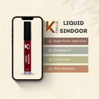 KINDED Liquid Sindoor - 01 Maroon | Grocsy