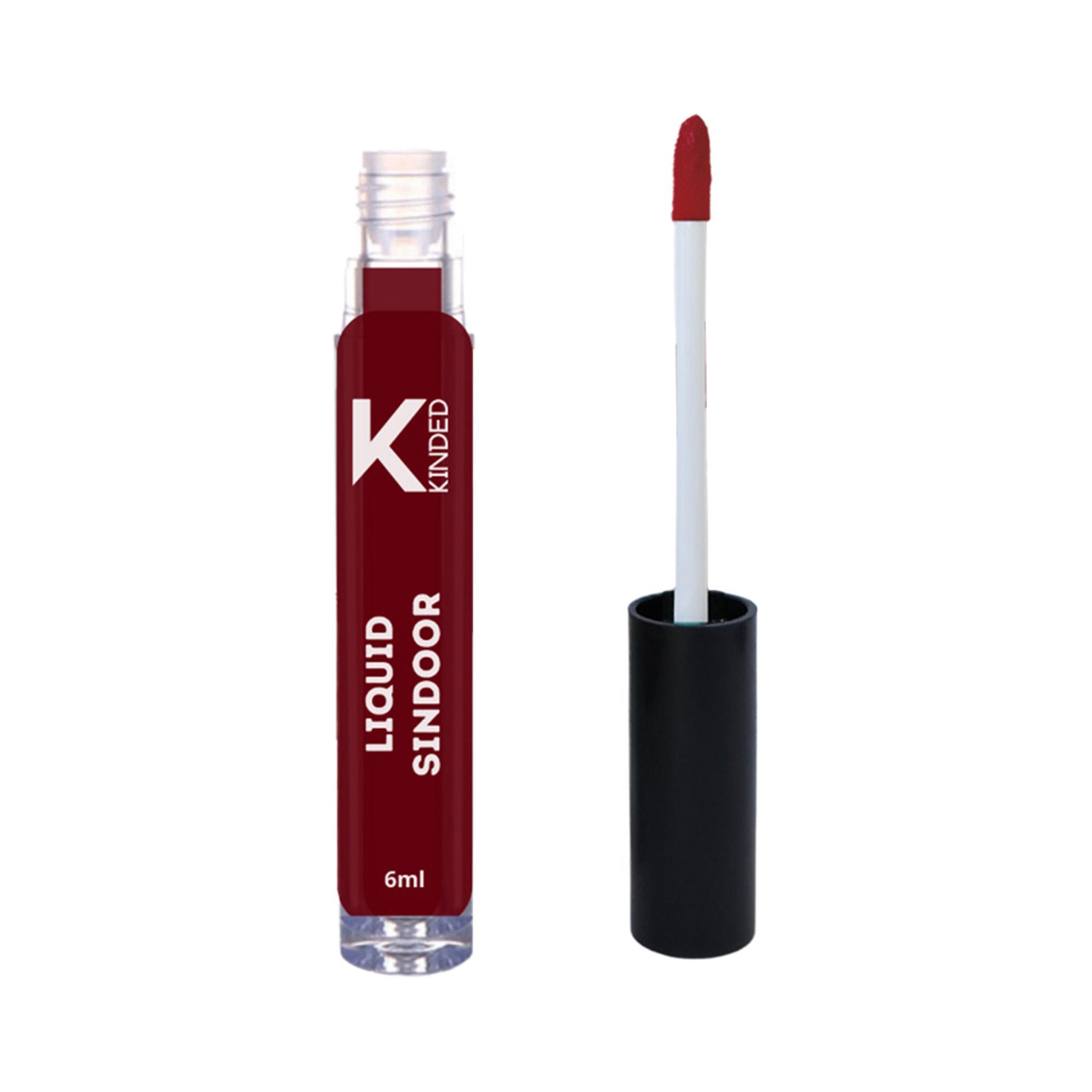 KINDED Liquid Sindoor - 01 Maroon | Grocsy