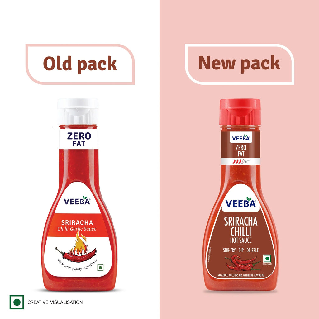 Veeba Sriracha Chili Garlic Sauce | Grocsy