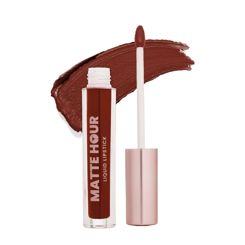 Swiss Beauty Matte Hour Waterproof Liquid Lipstick, Up To 10-Hour - 10 Espresso Martini | Grocsy