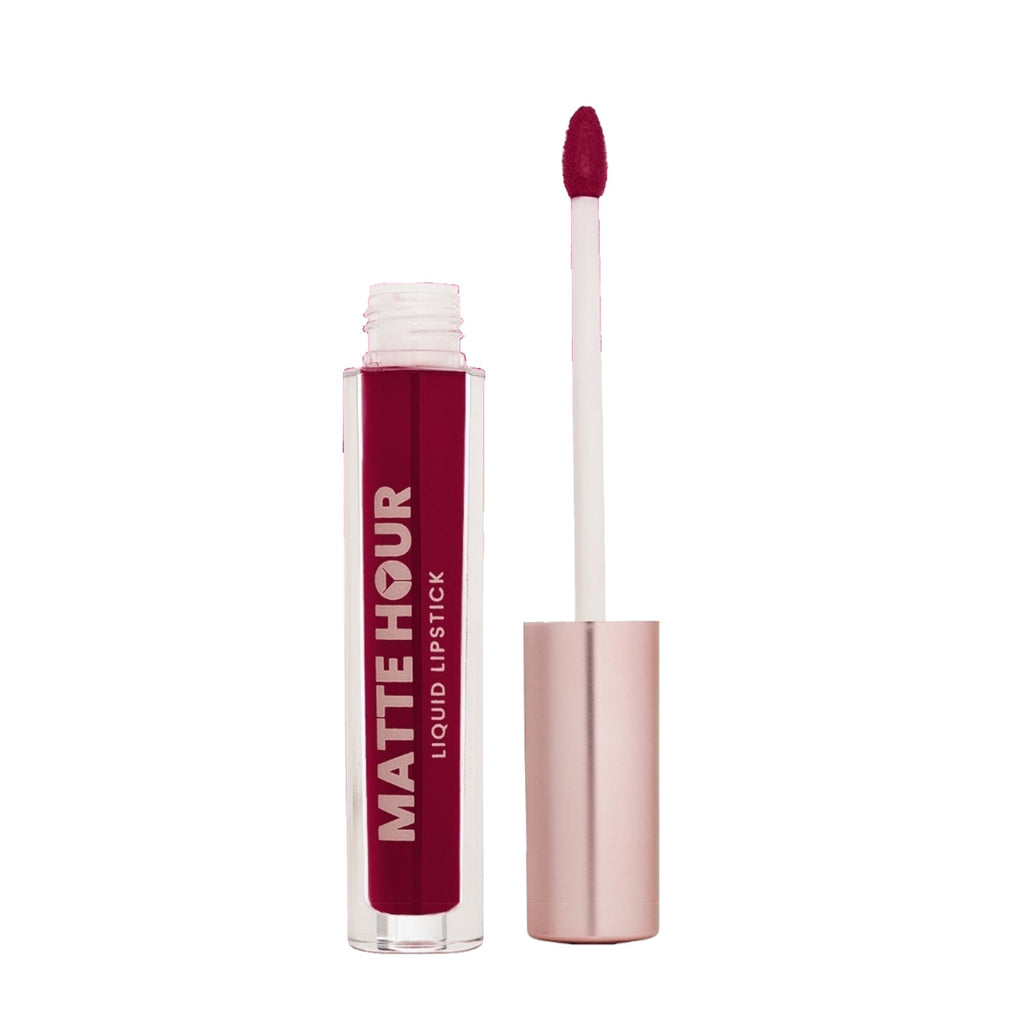 Swiss Beauty Matte Hour Waterproof Liquid Lipstick, Up To 10-Hour - 13 Sangria Splash | Grocsy