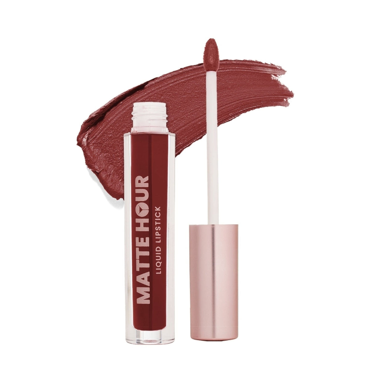 Swiss Beauty Matte Hour Waterproof Liquid Lipstick, Up To 10-Hour - 15 Royal Manhattan | Grocsy