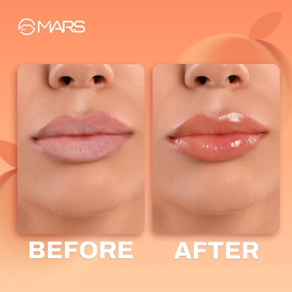 MARS Cosmetics Color Changing Protector Lip Oil - Lo-01-Peachy Dew | Grocsy