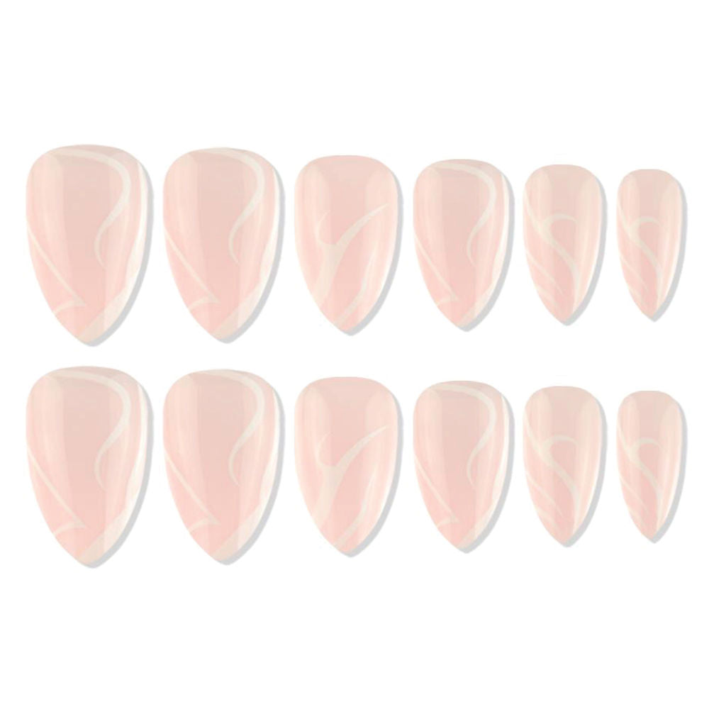 Shills Professional Reusable Press On Nails Almond - SPN688 | Grocsy