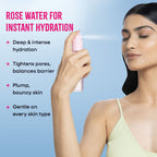 Nykaa Skin Rose Water Toner Mist with Hyaluronic Acid for Intense Hydration & Skin Barrier Repair - Rose Water and Hyaluronic Acid | Grocsy