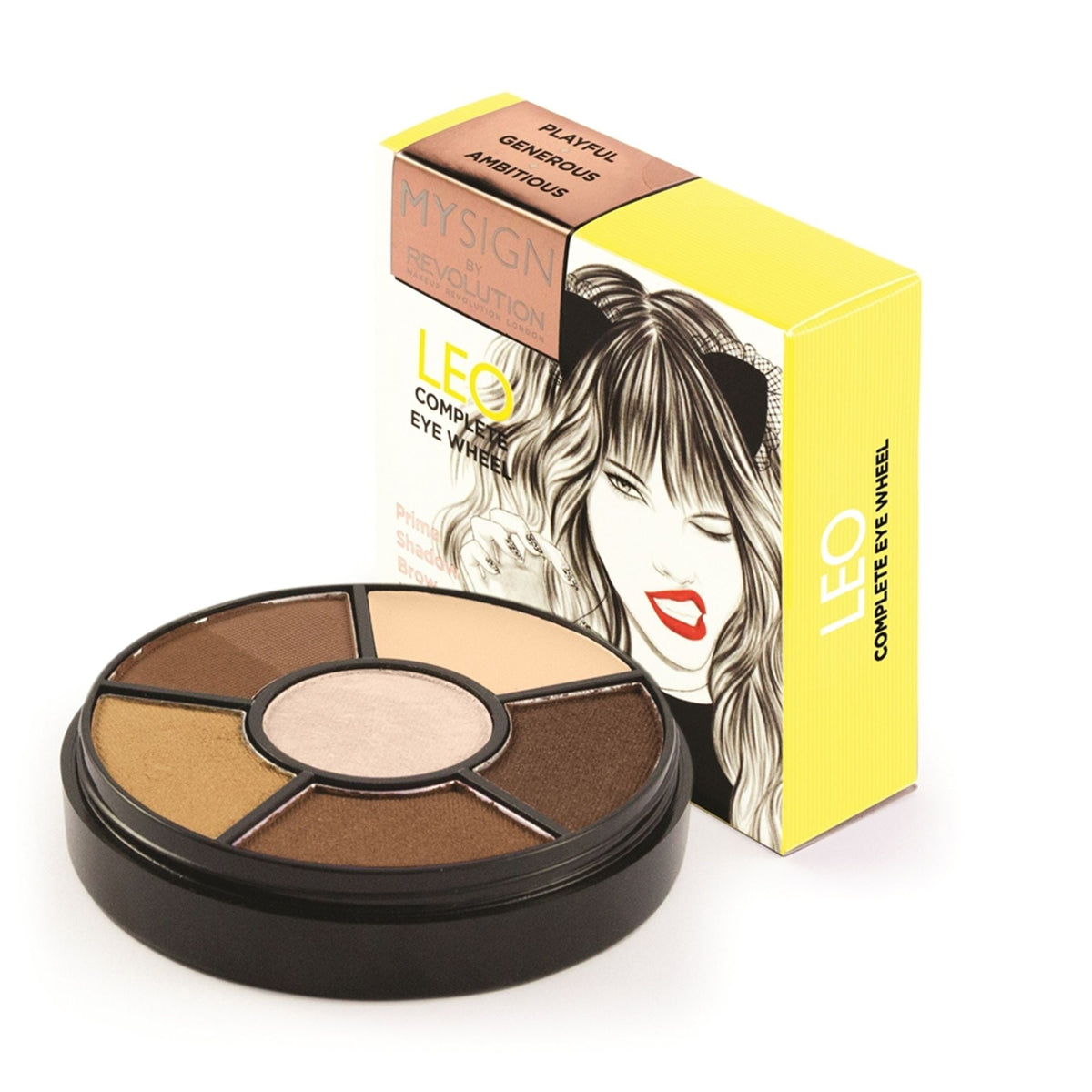 Makeup Revolution My Sign Complete Eye Wheel - Leo | Grocsy