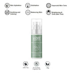 Love Earth Makeup Setting Spray Glow Fix, Infused With Niacinamide & Licorice | Grocsy