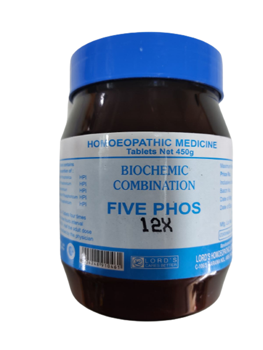 Lord's Homeopathy Five Phos Biocombination Tablets | Grocsy