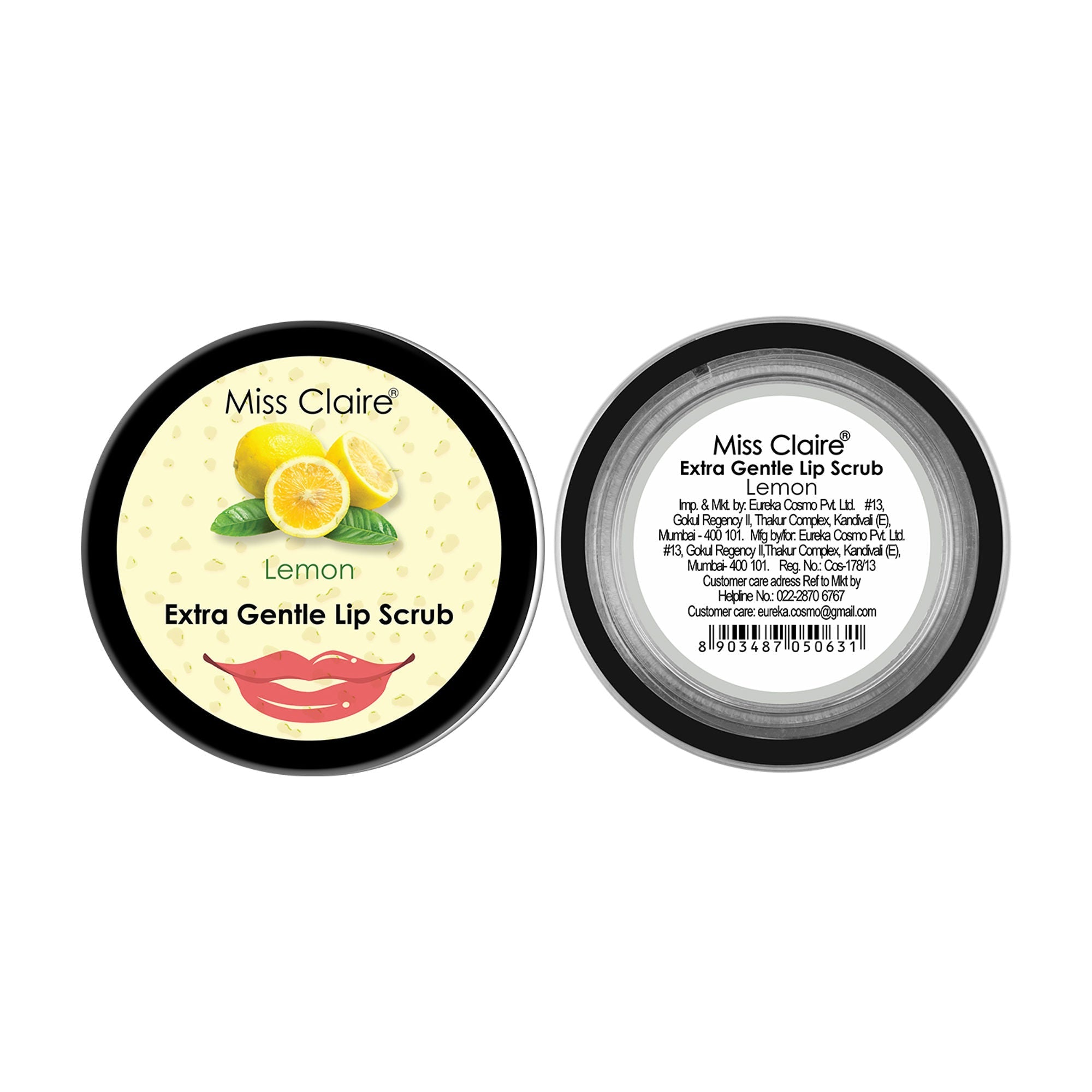 Miss Claire Extra Gentle Lip Scrub - Lemon | Grocsy