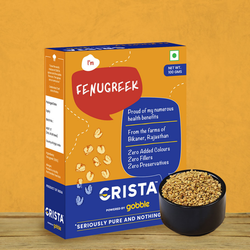 Crista Spices Fenugreek | Grocsy