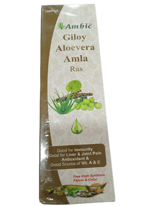 Ambic Giloy Aloevera Amla Ras | Grocsy