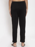 TAG 7 Women Solid Ankle-Length Leggings | Grocsy