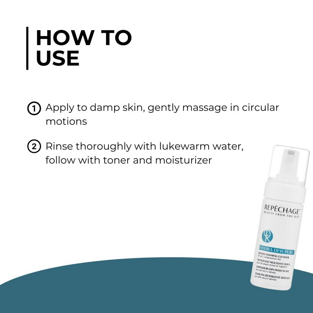 Repechage Hydra Dew Pure Gentle Foaming Cleanser | Grocsy