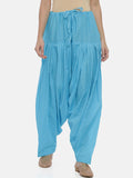 Souchii Women Pure Cotton Loose Fit Patiala | Grocsy