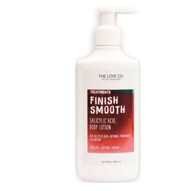 The Love Co. Finish Smooth Salicylic Acid Body Lotion | Grocsy