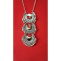 MS Fashion India Latest Fashion Silver Color Long Necklace | Grocsy