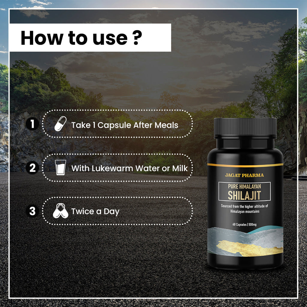 Jagat Pharma Pure Himalayan Sj Capsules | Grocsy