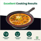 The Indus Valley CASTrong Cast Iron Cookware Set: Tawa + Kadai, Kitchen Set for Home, Pre-seasoned, 100% Pure, Toxin-free, Induction | Grocsy
