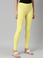 Souchii Slim Fit Churidar-Length Leggings | Grocsy