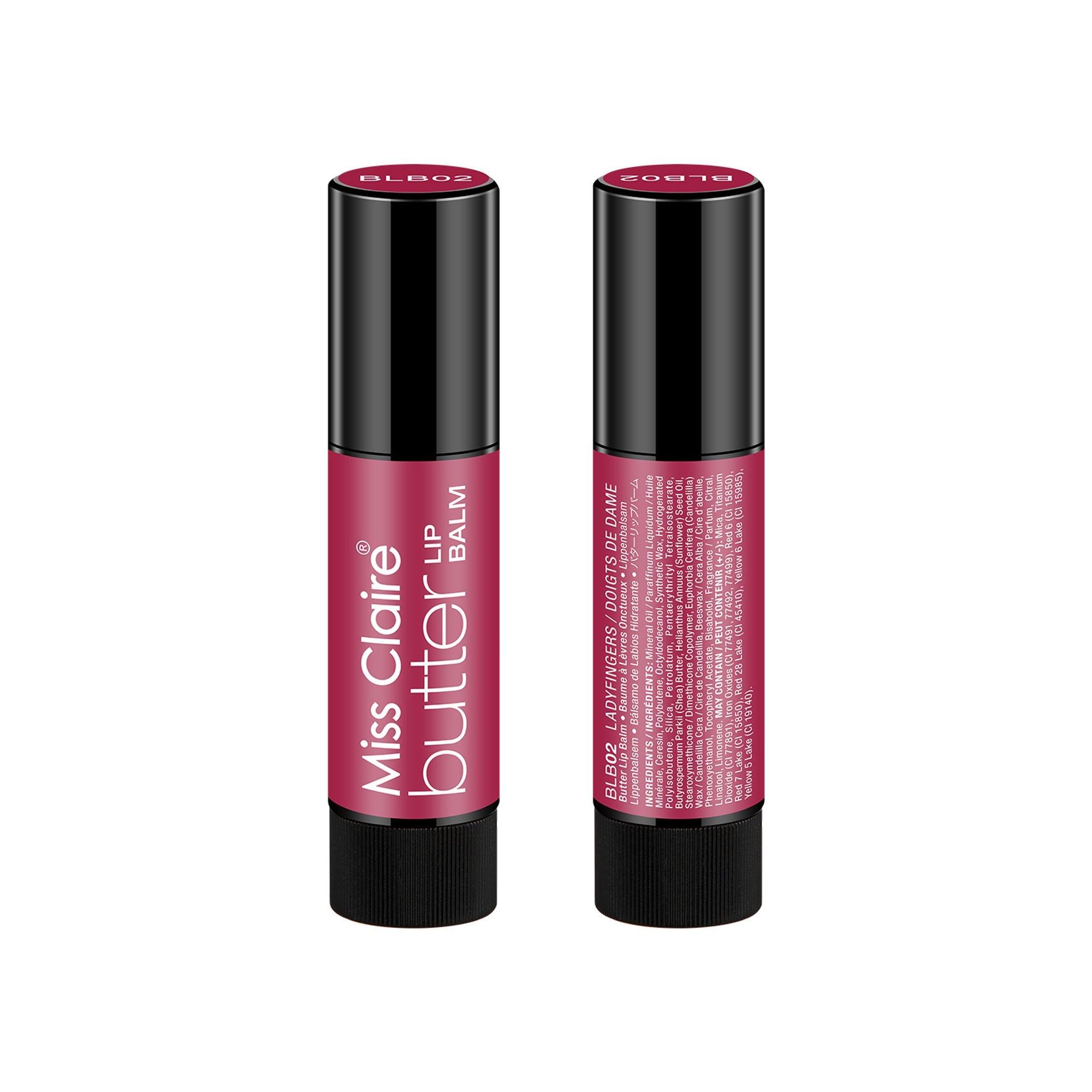 Miss Claire Butter Lip Balm - Ladyfingers | Grocsy