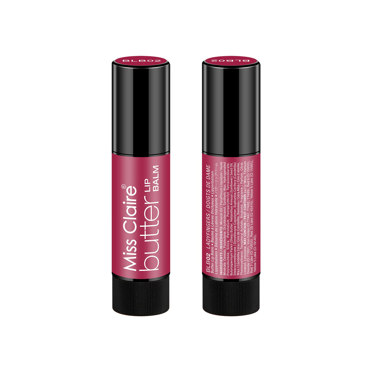 Miss Claire Butter Lip Balm - Ladyfingers | Grocsy