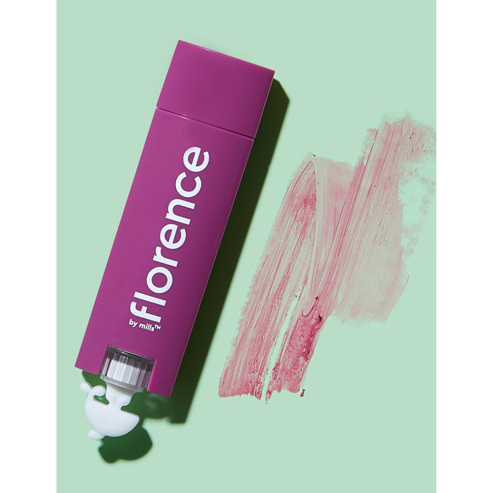 Florence by Mills Oh Whale! Tinted Lip Balm - Plum & Acai (Dark Purple) | Grocsy