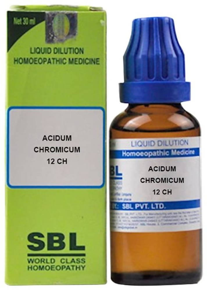 SBL Homeopathy Acidum Chromicum Dilution | Grocsy