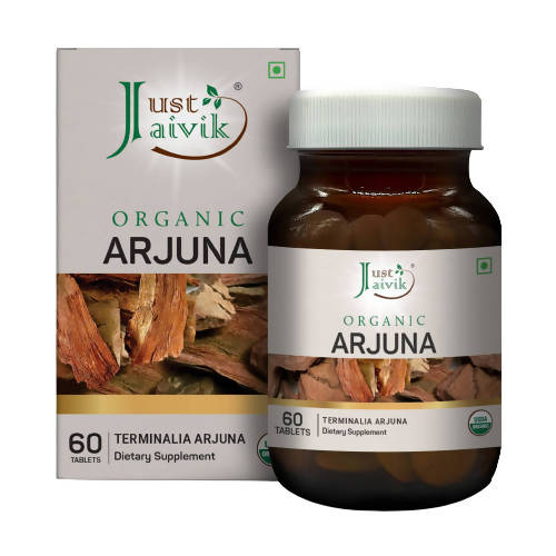 Just Jaivik Organic Arjuna Tablets | Grocsy