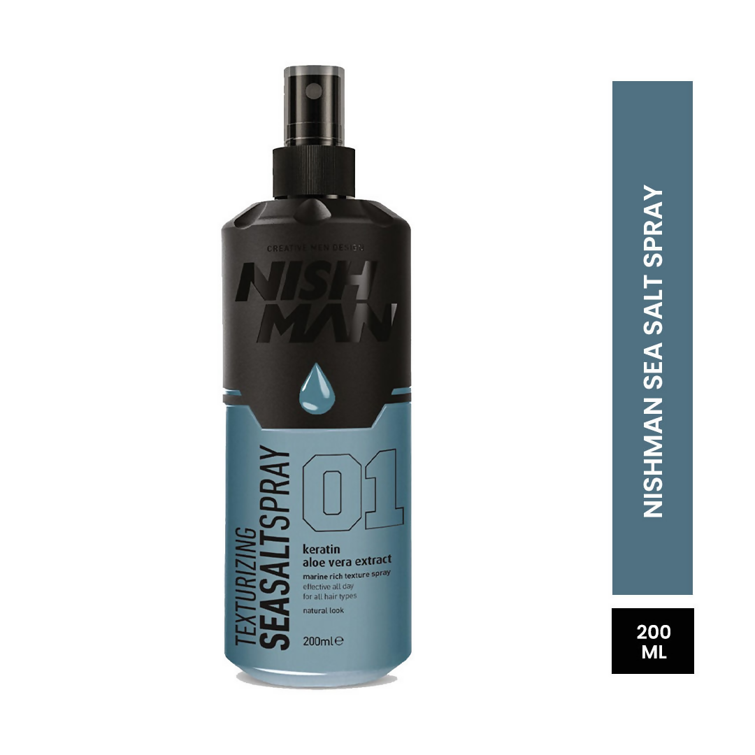 NishMan Texturizing Sea Salt Spray Keratin | Grocsy
