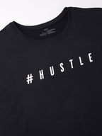MKH Typography Printed Extended Sleeves Dri-FIT Relaxed Fit T-shirt | Grocsy