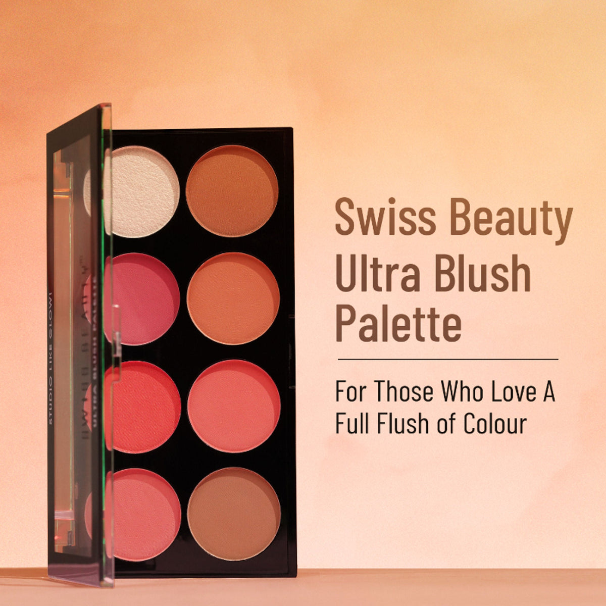 Swiss Beauty Ultra Blush Palette - Shade 02 | Grocsy