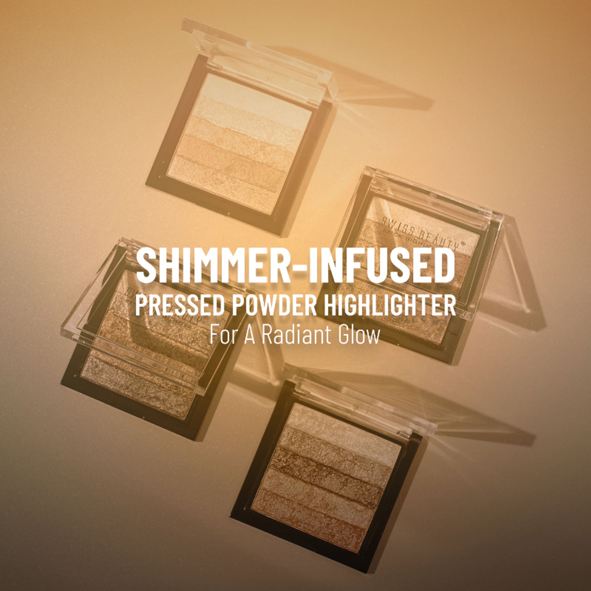 Swiss Beauty Brick Highlighter - 02 | Grocsy