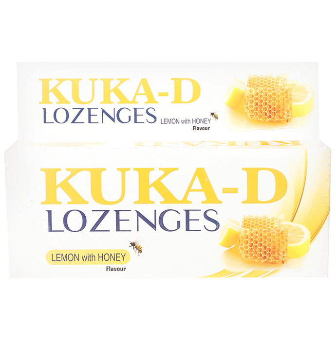 Multani Kuka-D Cough Lozenges Lemon with Honey | Grocsy