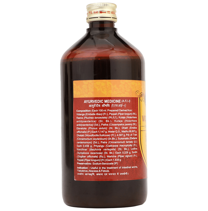 Multani Vidangarishta Syrup | Grocsy
