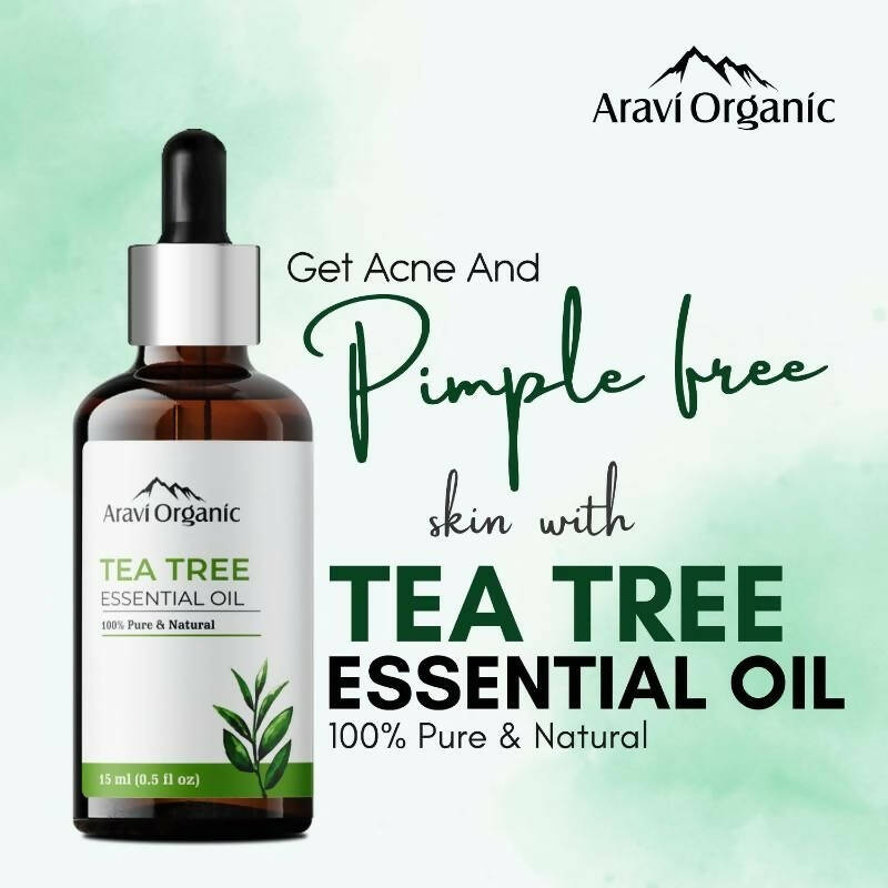 Aravi Organic Tea Tree Essential Oil | Grocsy