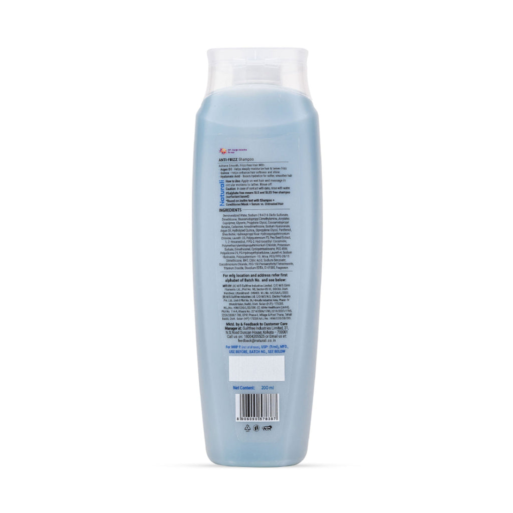 Naturali Anti Frizz Shampoo | Grocsy