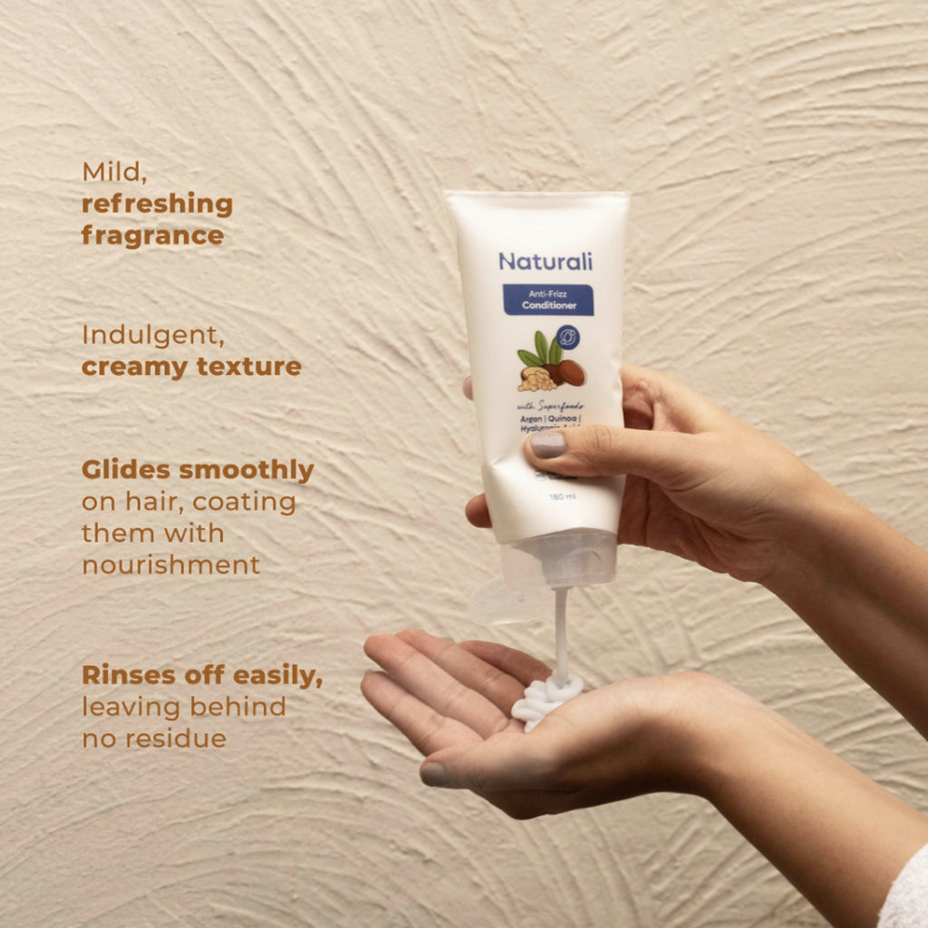 Naturali Anti-Frizz Conditioner | Grocsy