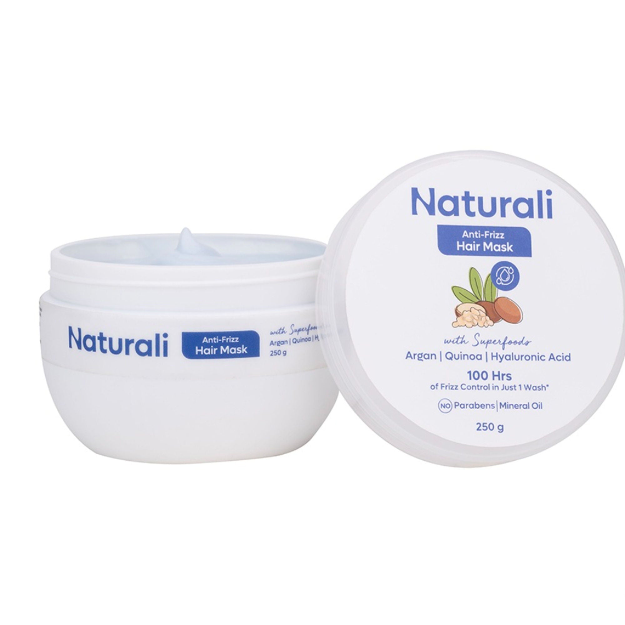 Naturali Anti-Frizz Hair Mask | Grocsy