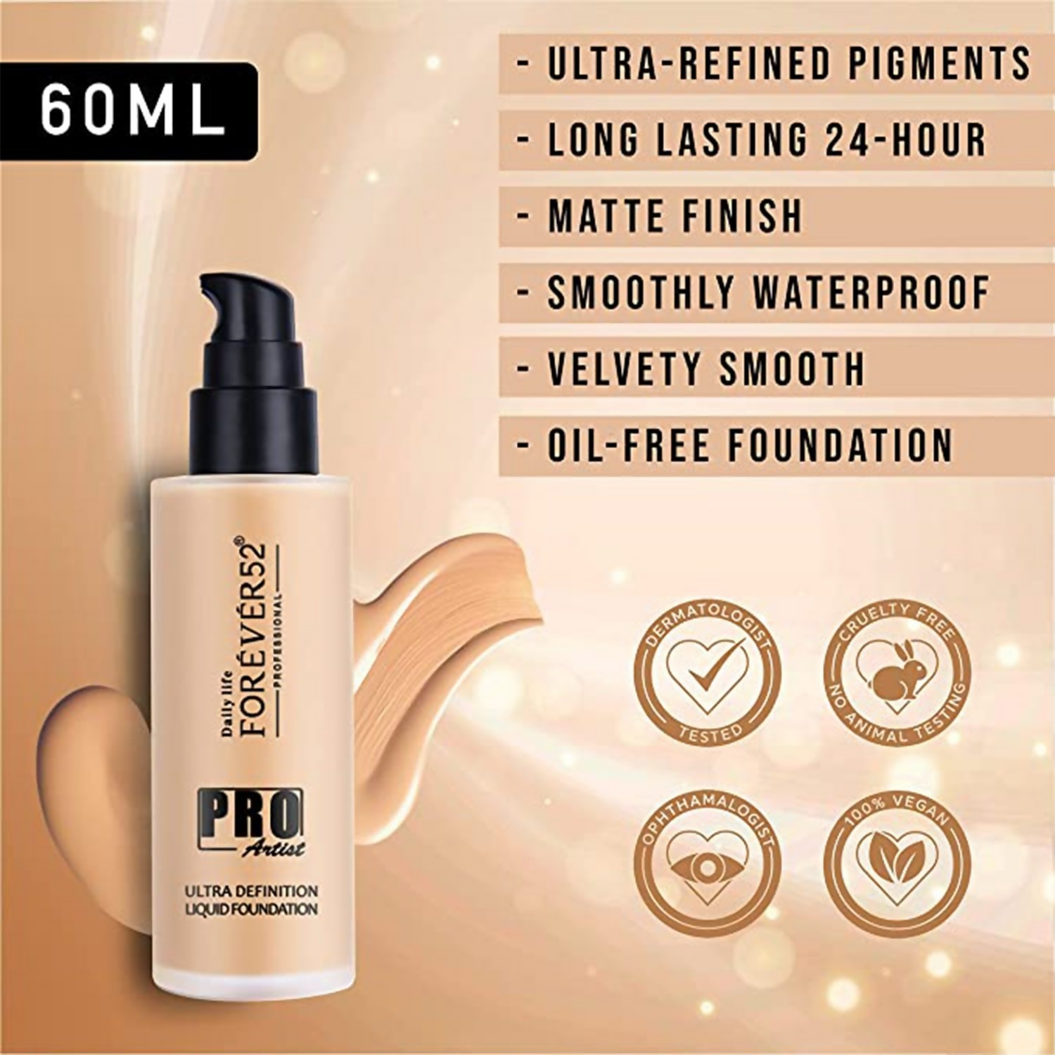 Daily Life Forever52 Pro Artist Ultra Definition Liquid Foundation - Pecan | Grocsy