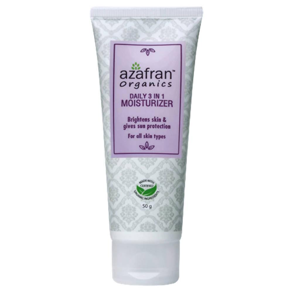 Azafran Organics Daily 3-in-1 Moisturizer | Grocsy