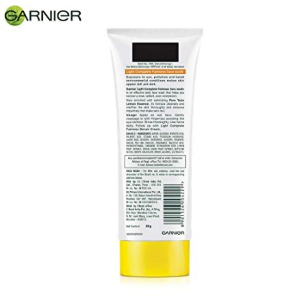 Garnier Skin Naturals Bright Complete Face Wash | Grocsy