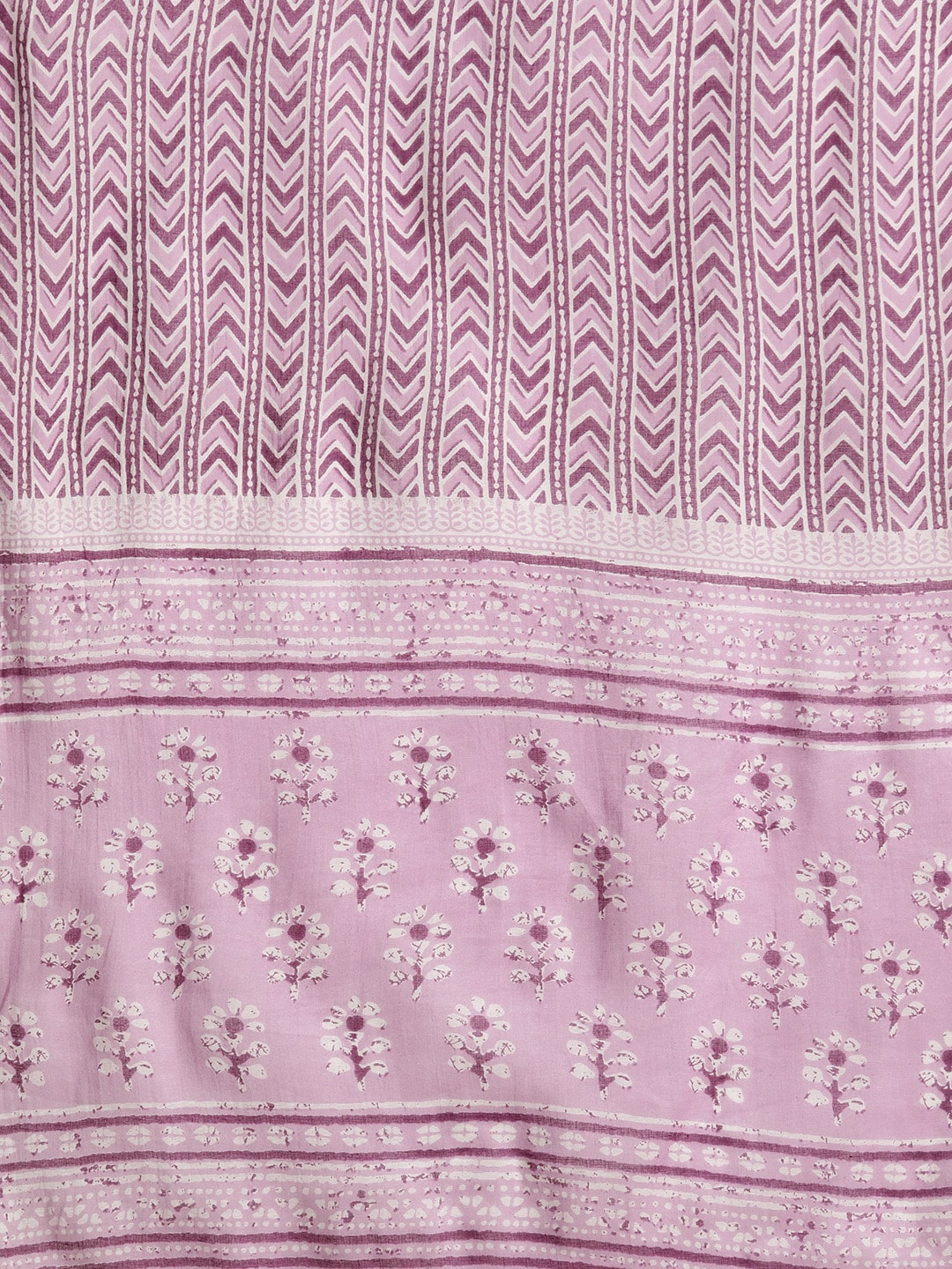 HERE&NOW Women Floral Printed Regular Pure Cotton Kurta with Palazzos & Dupatta | Grocsy