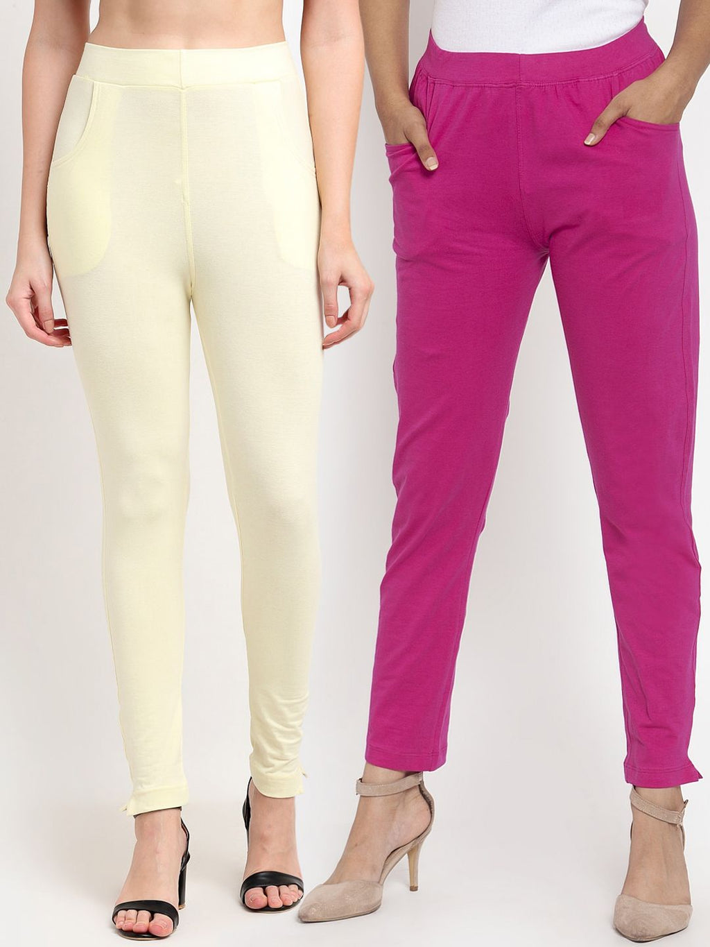 TAG 7 Women Pack Of 2 Leggings | Grocsy