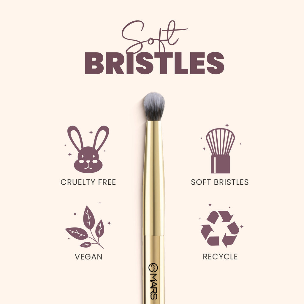 MARS Cosmetics Artist's Arsenal Professional Eyeshadow Smudging Pencil Brush Golden | Grocsy