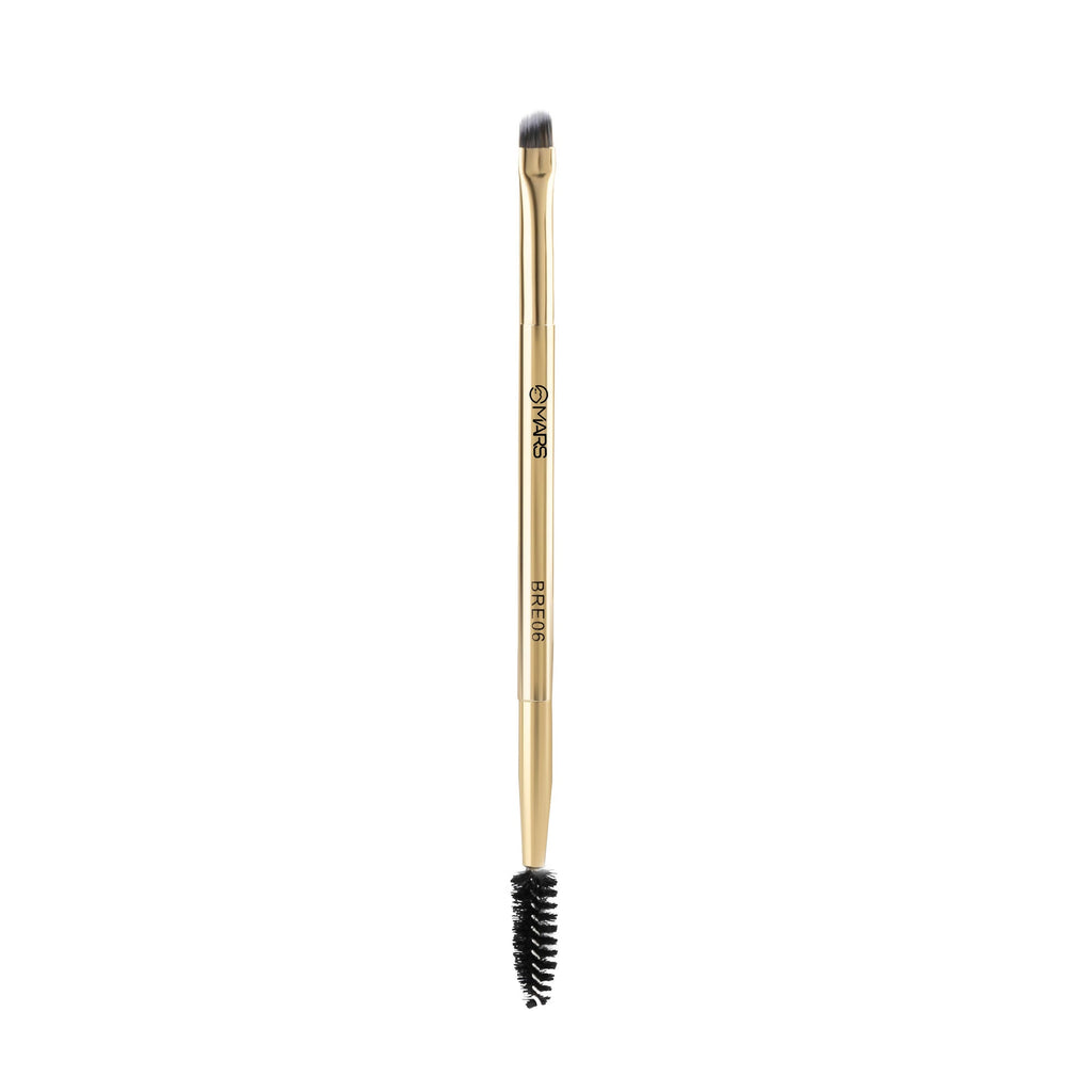MARS Cosmetics Artist'S Arsenal Professional Angled Brush With Spoolie | Grocsy