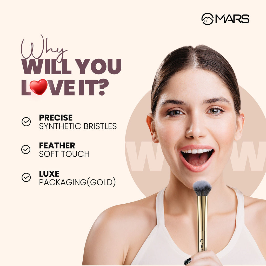 MARS Cosmetics Dense Highlighter Brush | Grocsy